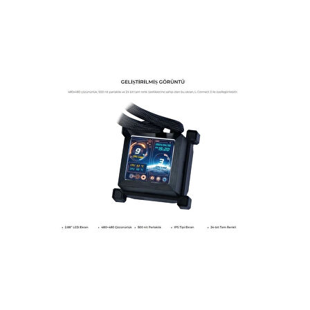 LIAN LI HYDRO-SHIFT LCD PERFORMANCE 360MM LGA1700/1851P/AM5 SOKET SİYAH İŞLEMCİ SIVI SOĞUTUCU G89.GHSLCD36SB.00