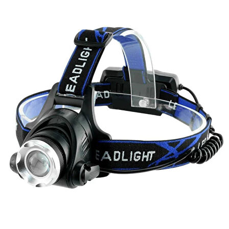 Powermaster MX-19 Şarjlı Üç Modlu Kafa Lambası Feneri