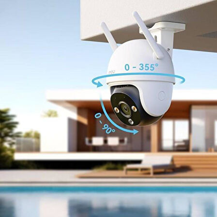 IMOU 3MP IPC-DK7P-3H1WE Dış Ortam PT KAMERA (DK7)