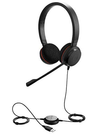 Jabra 4999-823-109 Evolve 20 Duo Usb,Nc Ms,
