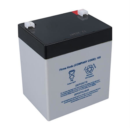 Yokohama YH-125.0 12 Volt - 5 Amper Akü (90x70x101 mm)