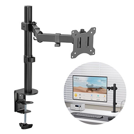 PowerMaster PM-051 13-27'' Mekanik Tek Kol LCD-LED Gaming Monitör Tutucu Stand Askı Aparatı