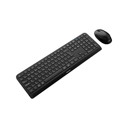 PHILIPS SPT6407 KABLOSUZ STANDART SİYAH Q KLAVYE+MOUSE