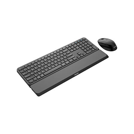 PHILIPS SPT6607 KABLOSUZ STANDART SİYAH Q KLAVYE+MOUSE