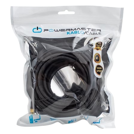 PowerMaster PMCAT710 Cat7 10 Metre 10Gbps 600MHz LAN Ethernet Kablosu - RJ45 26AWG Bakır