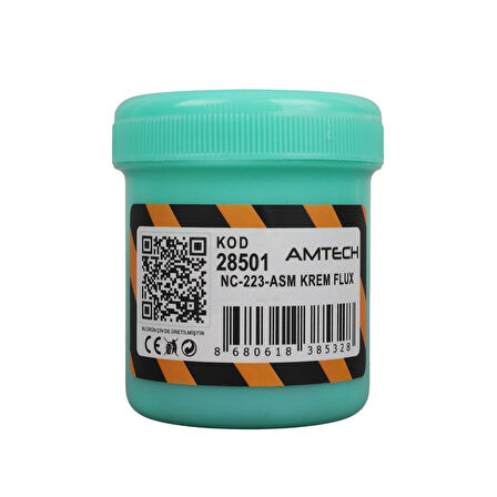 Amtech NC-223-ASM 100g Lehim Kremi (Flux) No-Clean Profesyonel SMD Lehimleme