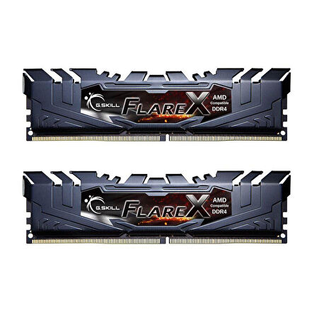 GSKILL 16GB (2x8GB) 3200MHZ DDR4 FLARE X SOĞUTUCULU F4-3200C16D-16GFX PC RAM