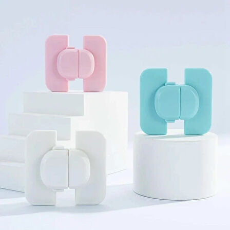 Sunup SN-28750 Geçmeli Tip Buzdolabı ve Dolap İçin Çocuk Güvenlik Kilidi Yapışkanlı