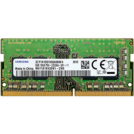 SAMSUNG 8GB 3200Mhz DDR4 BULK SAMSO3200/8 NOTEBOOK RAM