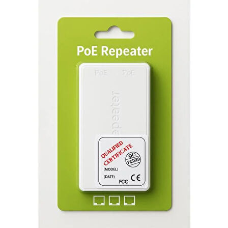 EZCOOL EZ-102JL 1 GİRİŞ 2 ÇIKIŞ POE REPEATER (ÇOKLAYICI)