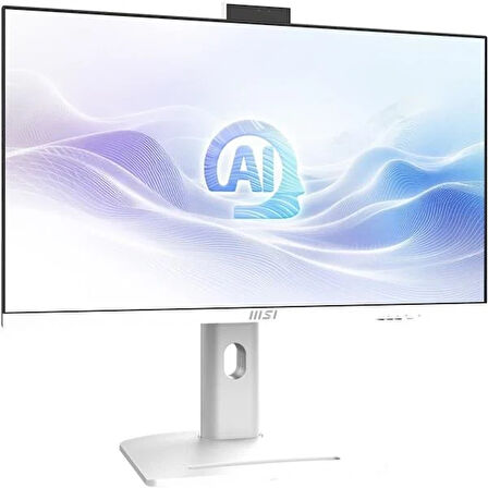 MSI 27" MODERN AM273QP Aı 1UM-242TR ULTRA 5 125H-16GB DDR5 RAM-1TB NVME-W11H BEYAZ (2560X1440)