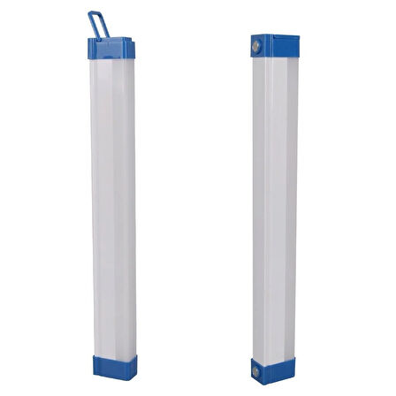 PowerMaster T530 32cm 40W Çubuk Portatif LED Işıldak Şarjlı Tüp Lamba 1200mAh