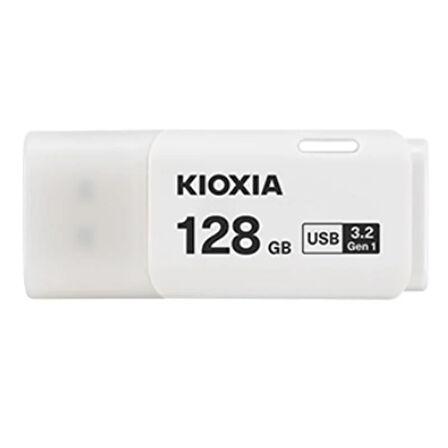128 GB KIOXIA U301 USB 3.2 BEYAZ LU301W128GG4