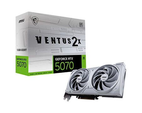MSI GEFORCE 5070 12G VENTUS 2X OC WHITE 192BIT VGA