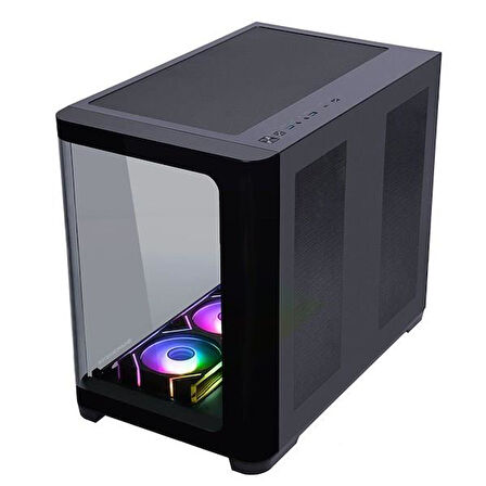 GAMEBOOSTER 850W 80+ BRONZE GB-G2852B-850W 7-FANLI GAMING MID-TOWER PC KASASI