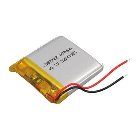 PowerMaster 582728 3.7V 400mAh Lityum Polimer (Li-po) Batarya Ciklet Pil