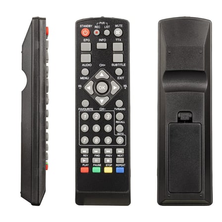 Mersat Mini HD - Grundig DSR 7150 - Botech 2010 / 7200 HD - Akiwa AKW 18500 - Yumatu Slim HD Uydu Alıcı Kumandası