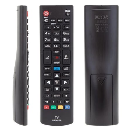 LG AKB73975761 - 32LB650- 42LB700V3D - 50LB671V - 55LB870V - 65LB730VAEU 3D Smart Tuşlu Lcd-Led Tv Kumanda