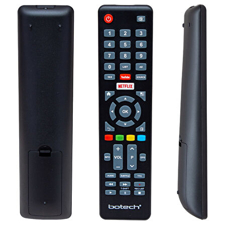 WEKO KL BOTECH * ALTUS * NEXT NETFLIX-YOUTUBE TUŞLU LCD LED TV KUMANDA (7601-32Y022-0044BEH1-YDX07601RA0-19A1100073)