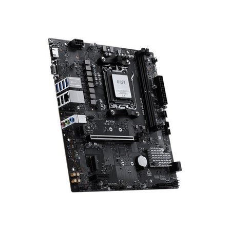 MSI PRO B840M-B DDR5 8000MT/S 1XHDMI 2XM.2 USB-C AM5 MATX (AMD AM5 9000/8000/7000 SERİLERİ İLE UYUMLU)