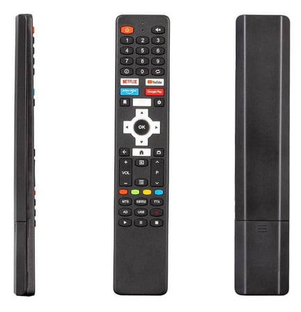 Next YE 32020GG4 - Vivax 43UHD10K - Conti CT32AN100H Netflix-Youtube-Prime Video-Google Play Tuşlu Android Ses Komutsuz Lcd Led Tv Kumandası