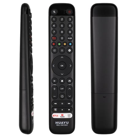 RM-L1508 TCL Max Netflix Youtube Prime Video Tuşlu LCD Led TV Kumanda