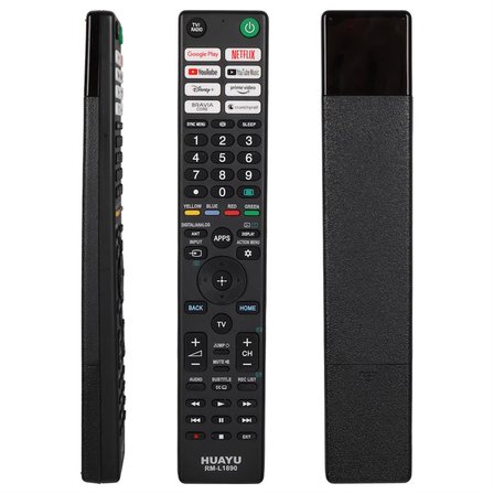RM-L1890 Sony Netflix Youtube Prime Video Google Play Disney+ Tuşlu LCD Led TV Kumanda