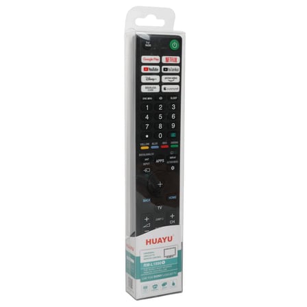 RM-L1890 Sony Netflix Youtube Prime Video Google Play Disney+ Tuşlu LCD Led TV Kumanda