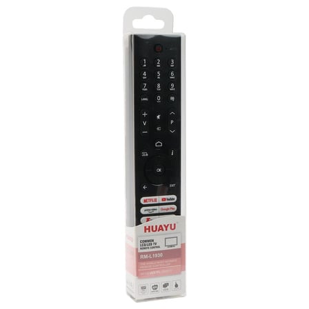 RM-L1930 Vestel Netflix Youtube Prime Video Google Play Disney+ Tuşlu LCD Led TV Kumanda