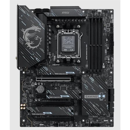 MSI X870E GAMING PLUS WIFI DDR5 8200MT/S 1XHDMI 3XM.2 USB AM5 ATX(AMD AM5 9000/8000/7000 SERİLERİ İLE UYUMLU)