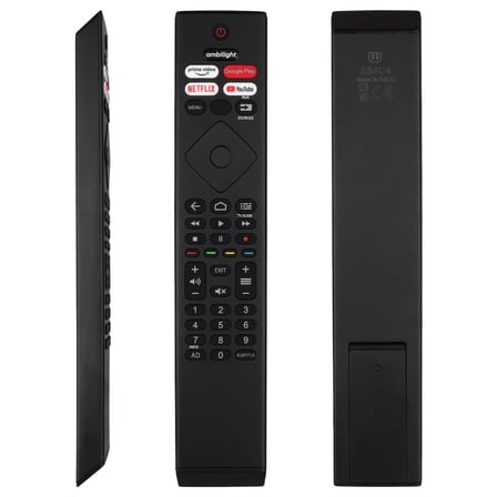 Philips PH-V12 43PUS8506 - 50PUS8505 - 55PUS8007 - 65PML9507/12 - 75PUS8807 Netflix-Prime Video-Youtube Tuşlu Ses Komutsuz Lcd-Led Tv Kumandası