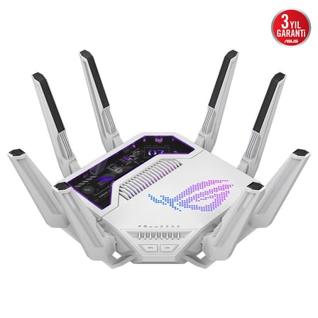 ASUS ROG RAPTURE GT-BE19000AI WiFi 7 ROUTER BEYAZ