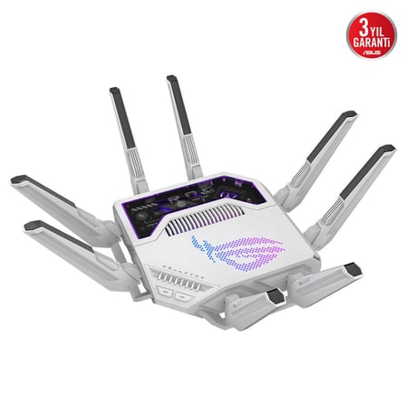 ASUS ROG RAPTURE GT-BE19000AI WiFi 7 ROUTER BEYAZ