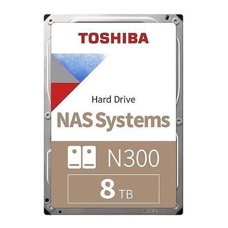 TOSHIBA MN10ADA800S N300 3.5" 8TB 7200rpm 512MB SATA 7/24 NAS Harddisk