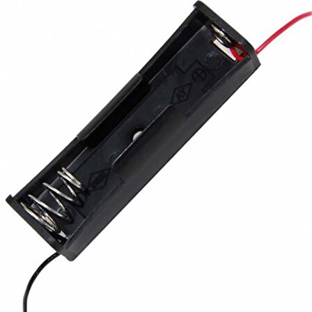 POWERMASTER 18650 PİLLER İÇİN KABLOLU TEKLİ PİL YUVASI (BH-18650)