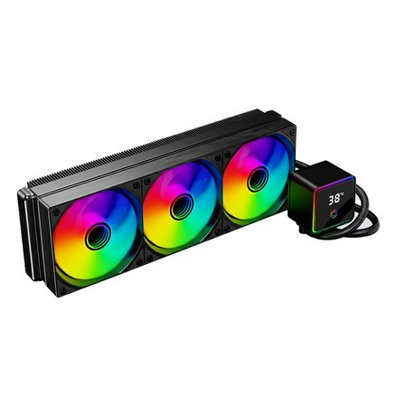 FRISBY FCL-360B LGA1851/LGA1700/AM5/AM4 360 mm ARGB Siyah Sıvı Soğutma