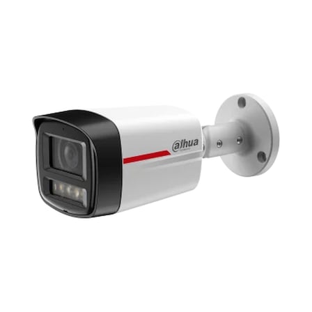 DAHUA HFW2449TL-S-LED-0360B-PRO 1/1.8" CMOS 4MP 3.6mm FullColor POE Sesli Bullet IP Güvenlik Kamera