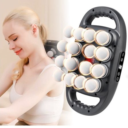 Powermaster PM-29677 16 Başlıklı Ultra Geniş Alanlı Selülit ve Derin Doku Masaj Aleti