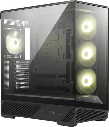 MSI MAG PANO 130R PZ PANORAMIK GAMING MID-TOWER PC KASASI SİYAH