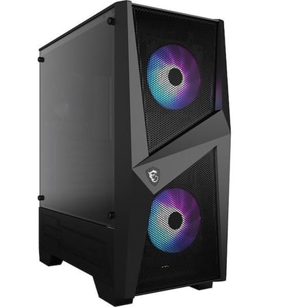 MSI MAG FORGE 100R Gaming Mid-Tower PC Kasası Siyah