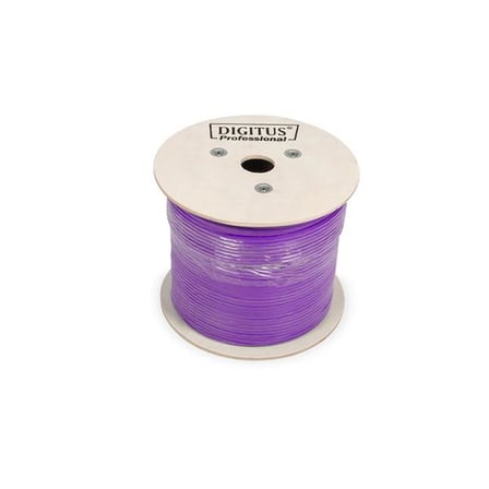 DIGITUS 500metre CAT6 Utp 23AWG Gri Makara Saf Bakır Kablo 0.50mm DK-1613-VH-5-GR