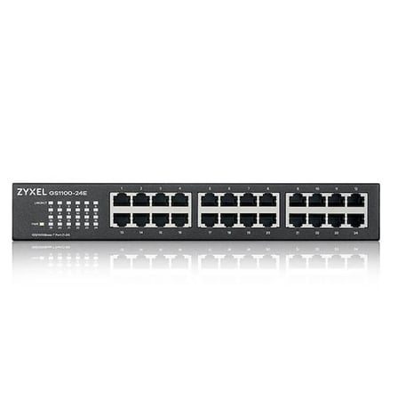 ZyXEL 24port Gigabit Yönetilemez Switch GS1100-24E v3