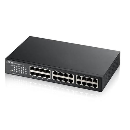 ZyXEL 24port Gigabit Yönetilemez Switch GS1100-24E v3