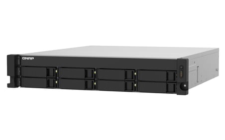 Qnap 8Diskli Alpine Al324 Qc 4Gb Ram 10Gbe Rack Nas Server Ts 832Pxu Rp