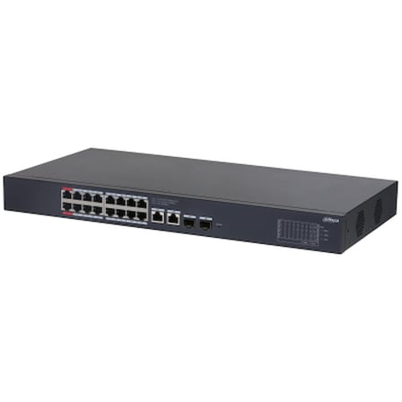 DAHUA 16port PoE 240w 2-SFP 2-Uplink Gigabit Cloud Yönetilebilir Switch CS4220-16GT-240