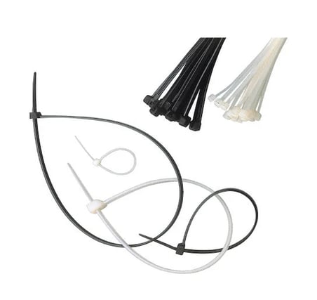 BIFO 3,6x250mm 100'lü Paket Kablo Bağı Beyaz