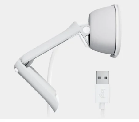 LOGITECH 2MP BRIO 100 Dahili Mikrofonlu Webcam Beyaz 960-001617