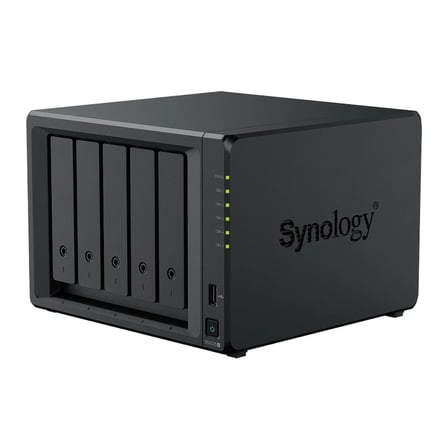 SYNOLOGY 5diskli Ryzen V1500B 8GB RAM-2.5Gbe Nas Server DS1525 PLUS