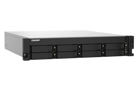 Qnap 8Diskli Alpine Al324 Qc 8Gb Ram 10Gbe Rack Nas Server Ts 832Pxu Rp (43089)