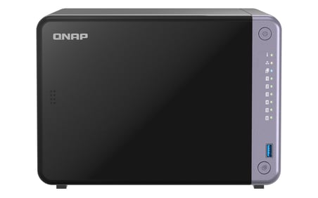 QNAP 6diskli Alpine AL524 QC-8GB RAM-2-10GbE SFP+ Nas Server TS-632X (50296)